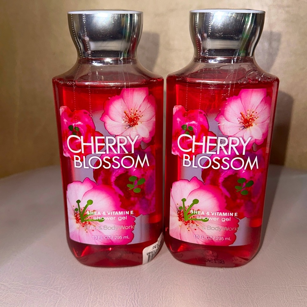 Cherry blossom shower gels